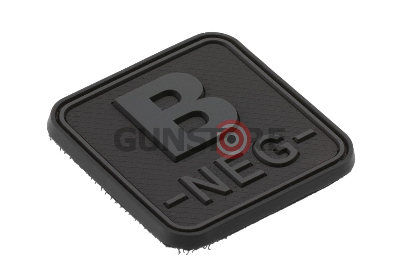 Fotografia: Bloodtype Square Rubber Patch B Neg