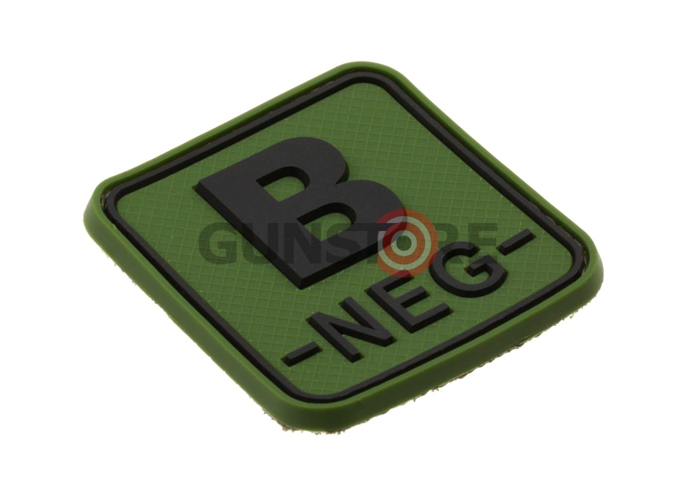 Fotografia: Bloodtype Square Rubber Patch B Neg