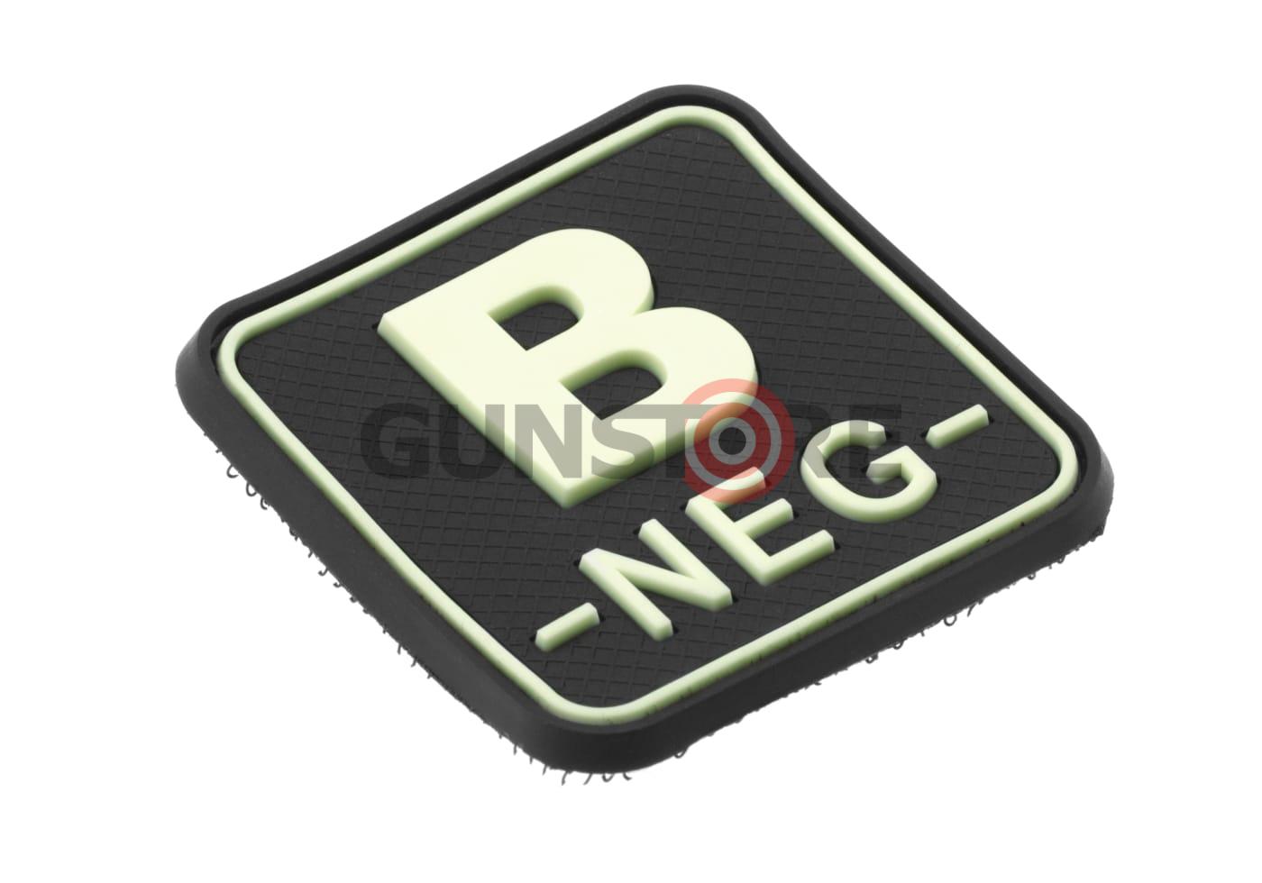 Fotografia: Bloodtype Square Rubber Patch B Neg