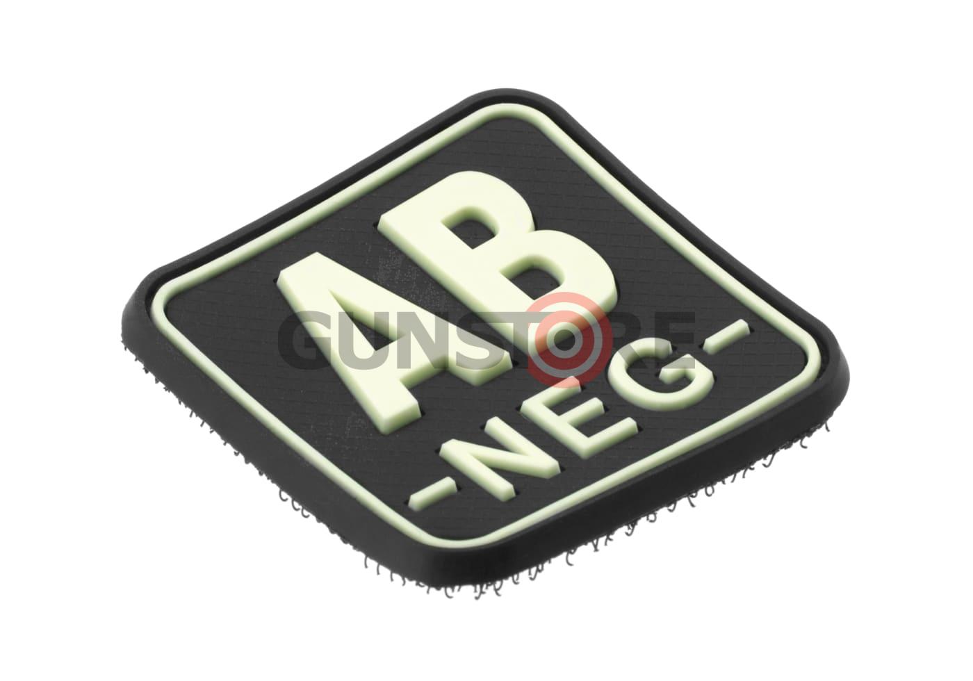 Fotografia: Bloodtype Square Rubber Patch AB Neg
