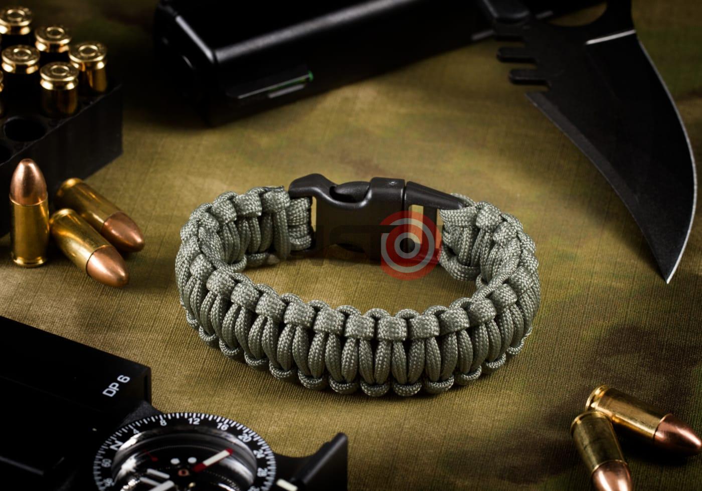 Paracord Bracelet Grey