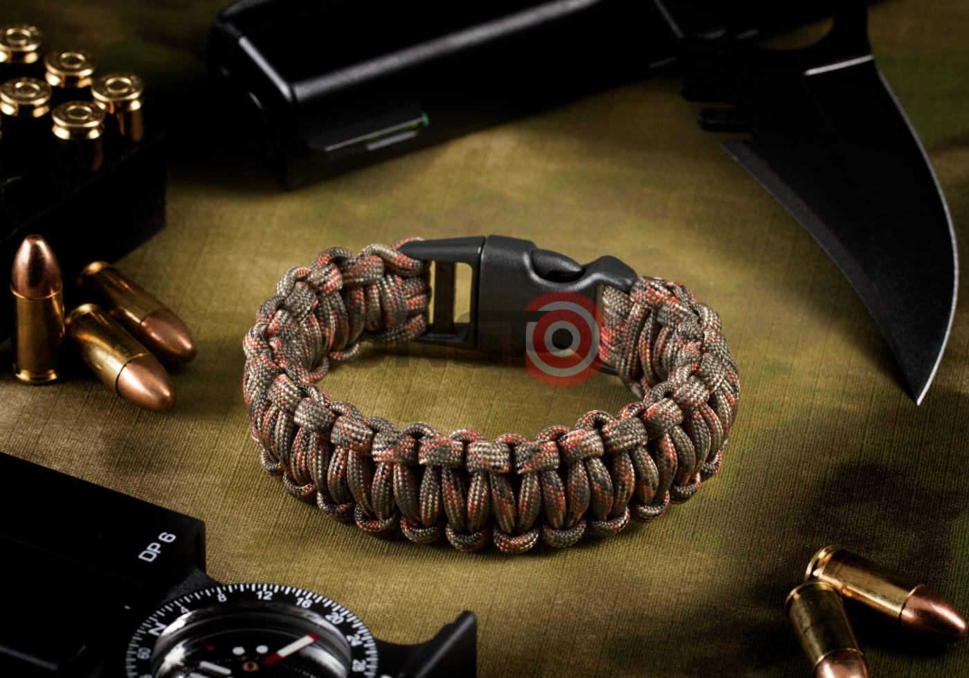 Paracord Bracelet OD Camo