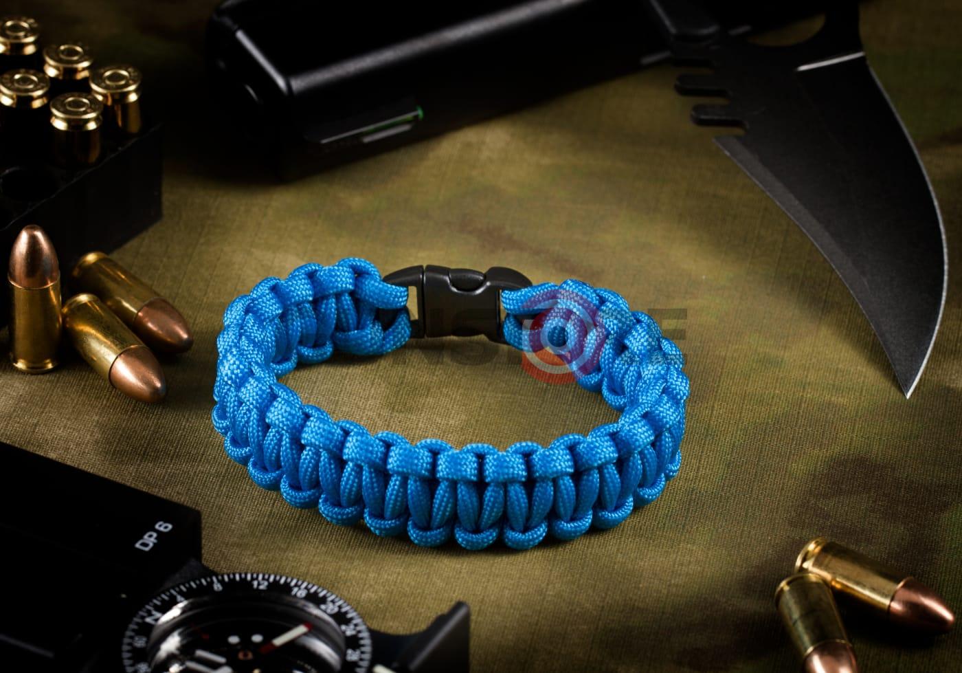 Paracord Bracelet Compact UN Blue
