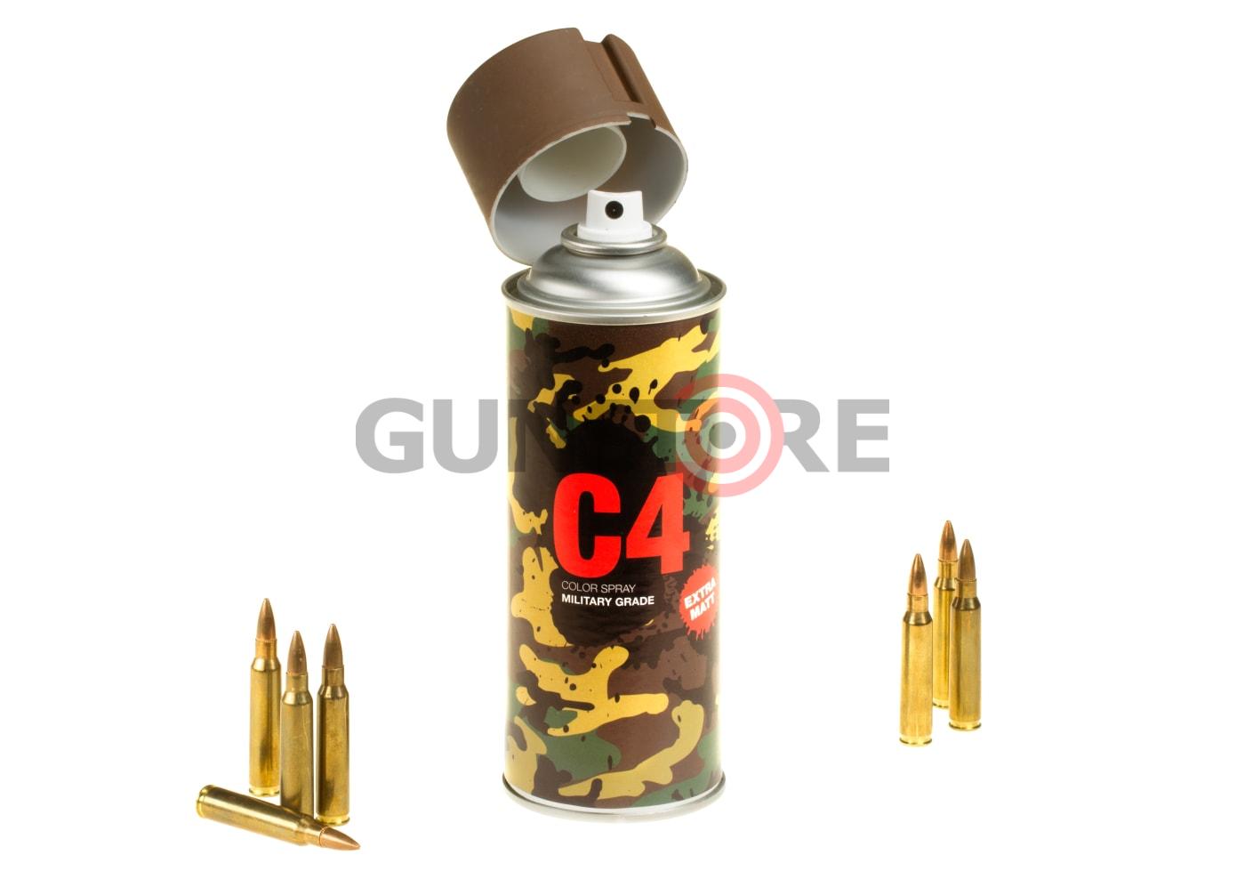 Fotografia: C4 Mil Grade Color Spray RAL 8027