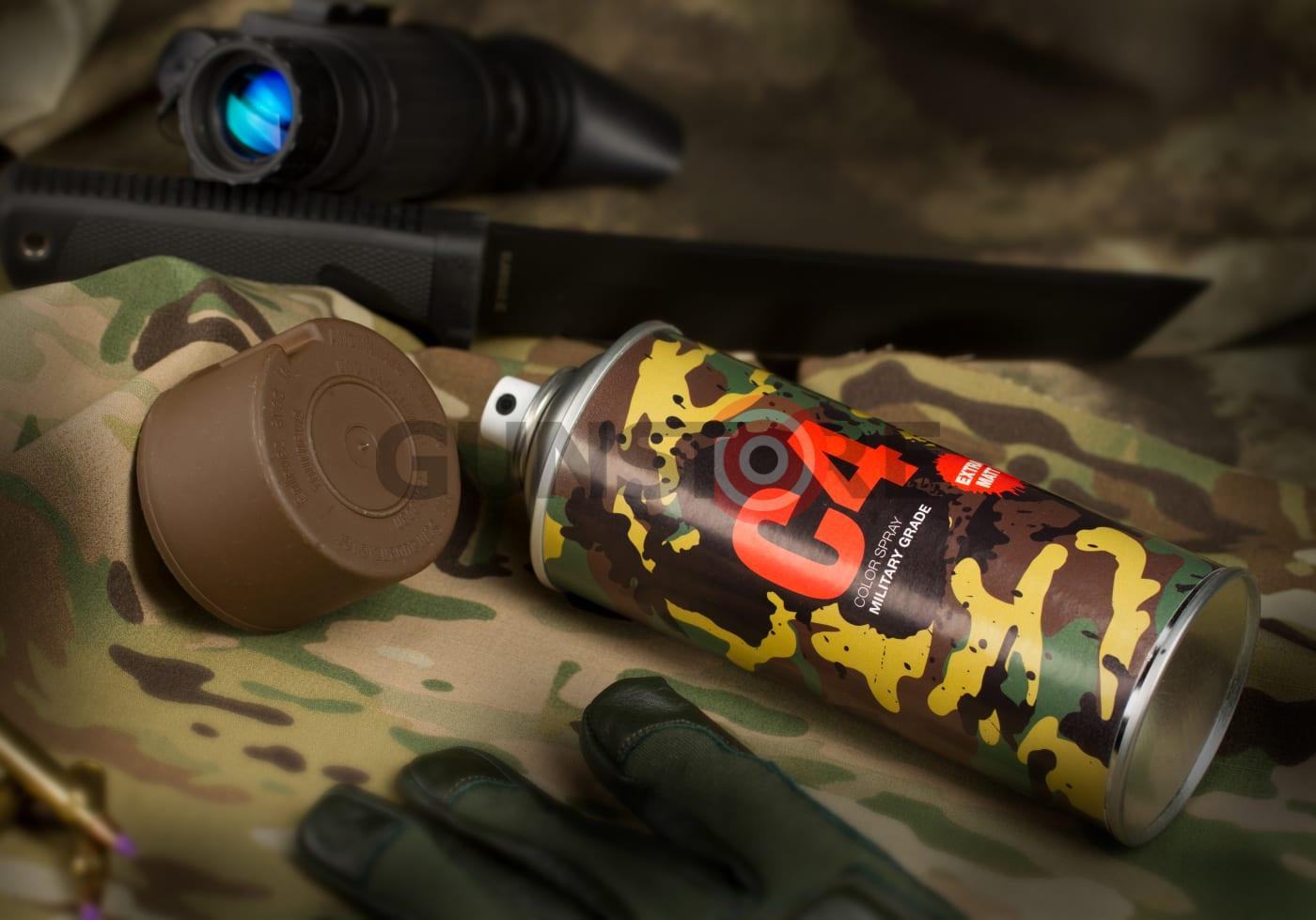 Fotografia: C4 Mil Grade Color Spray RAL 8027