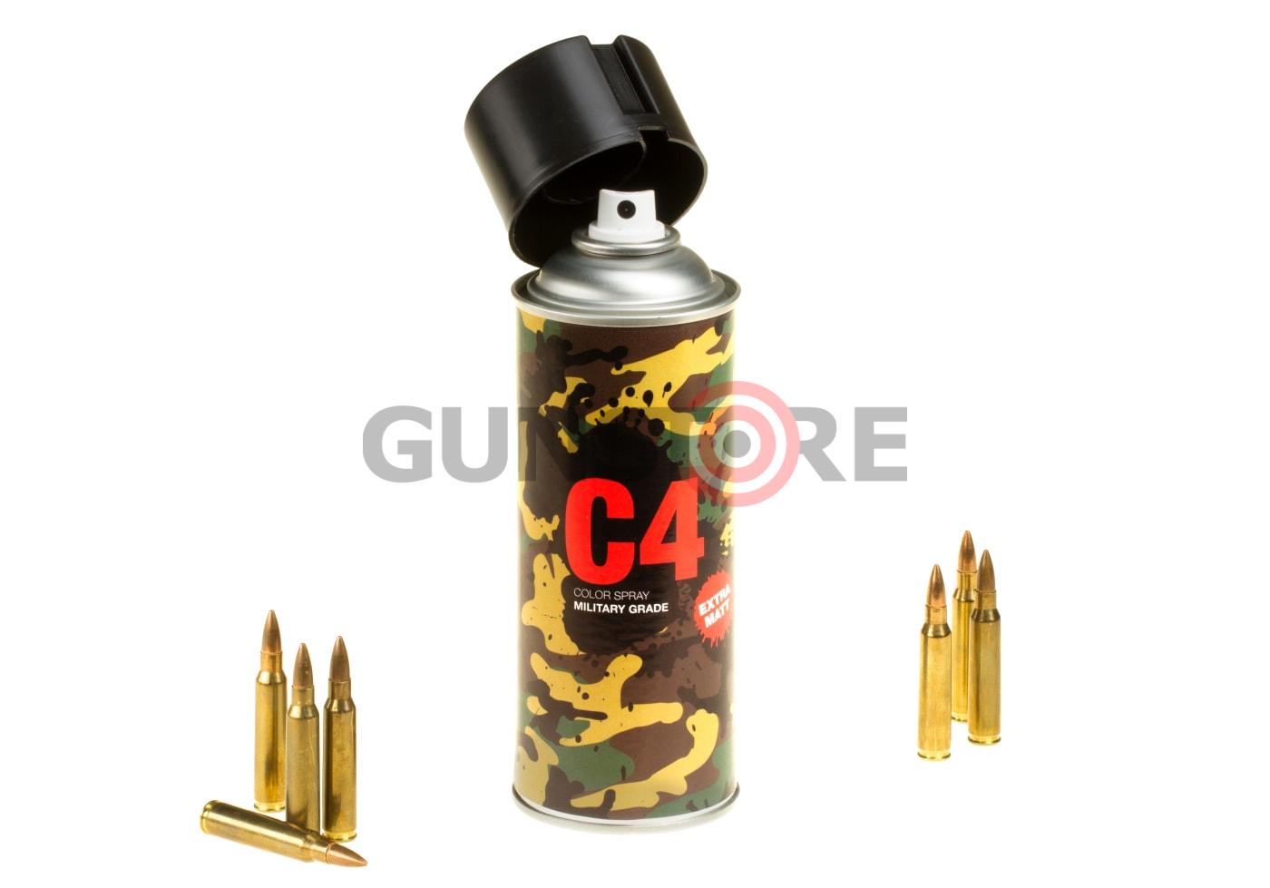 Fotografia: C4 Mil Grade Color Spray RAL 9021