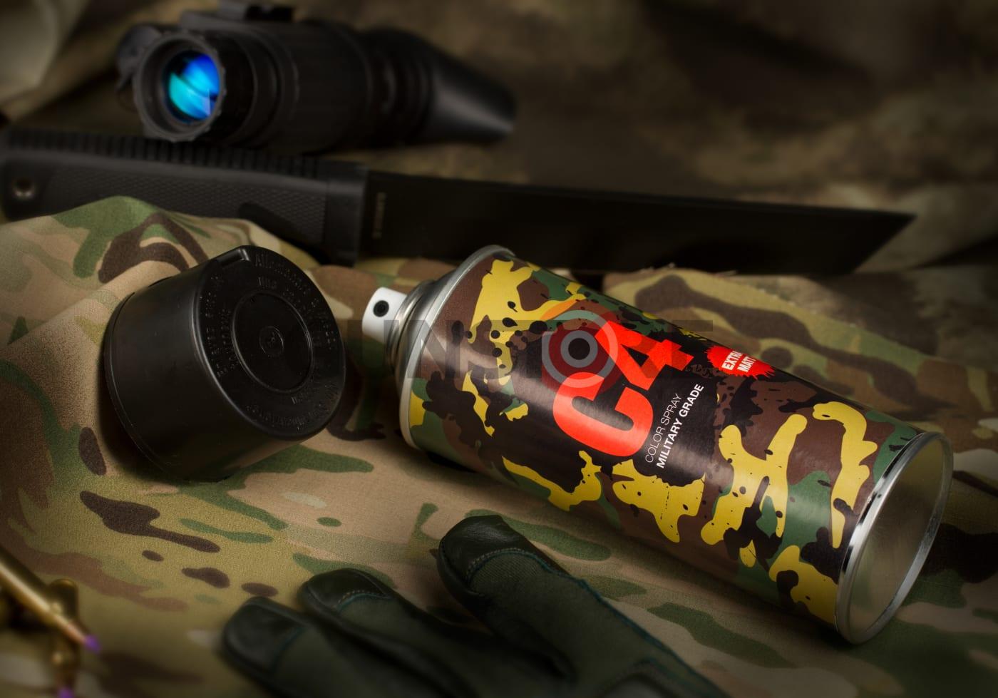 Fotografia: C4 Mil Grade Color Spray RAL 9021