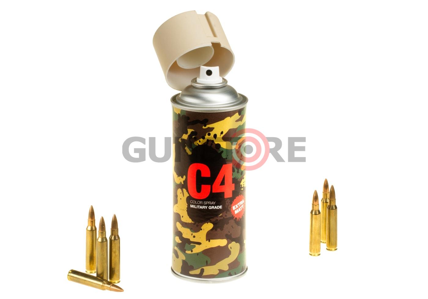 Fotografia: C4 Mil Grade Color Spray RAL 1039