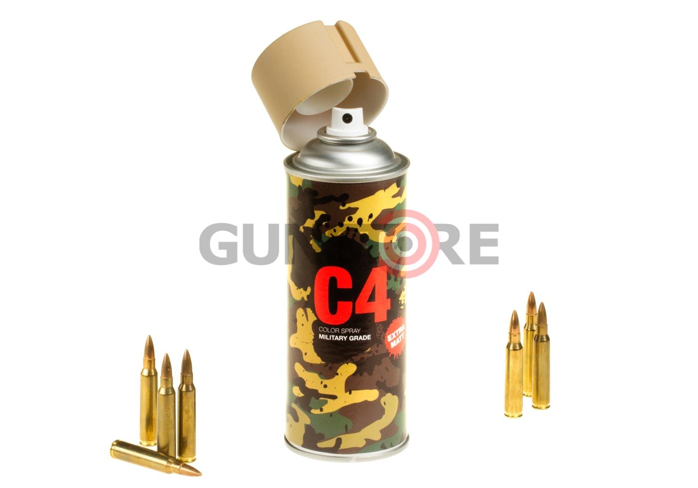 Fotografia: C4 Mil Grade Color Spray RAL 1040