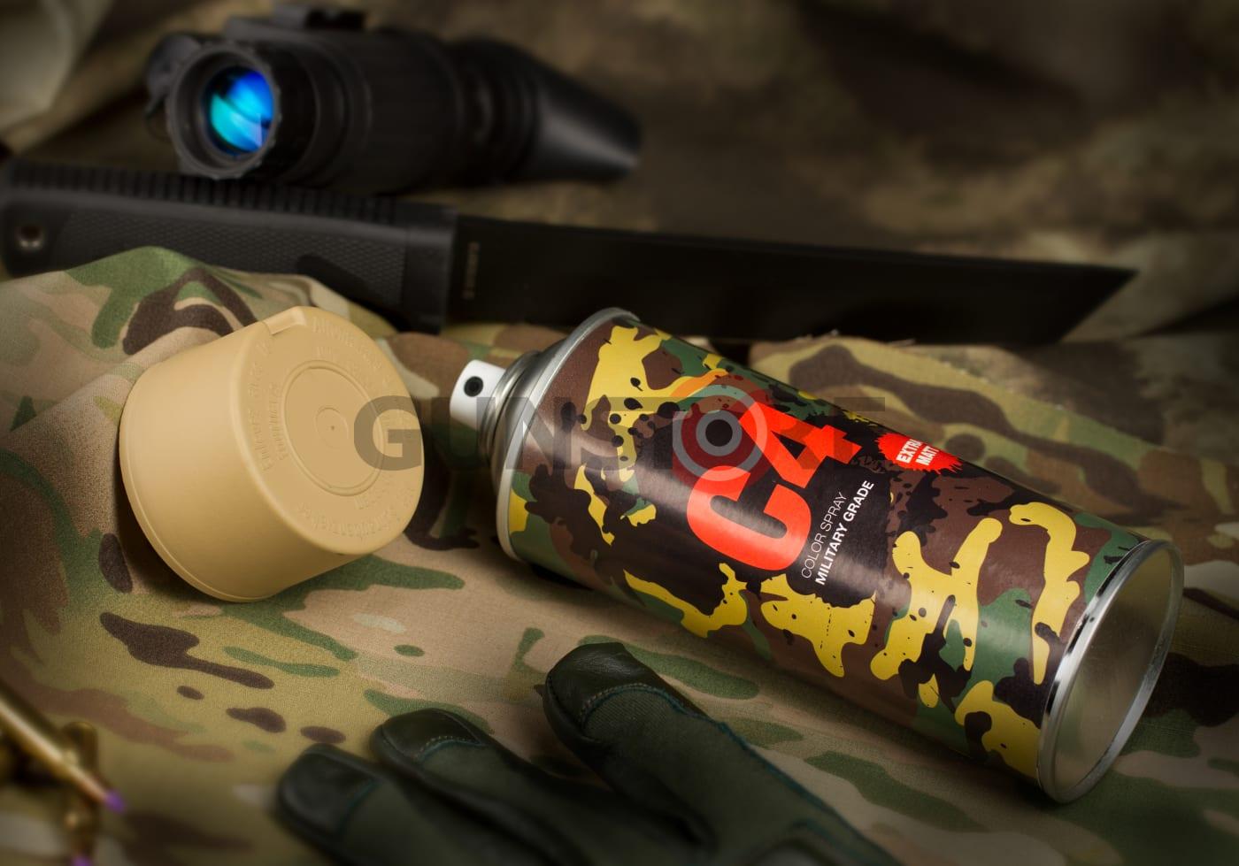 Fotografia: C4 Mil Grade Color Spray RAL 1040