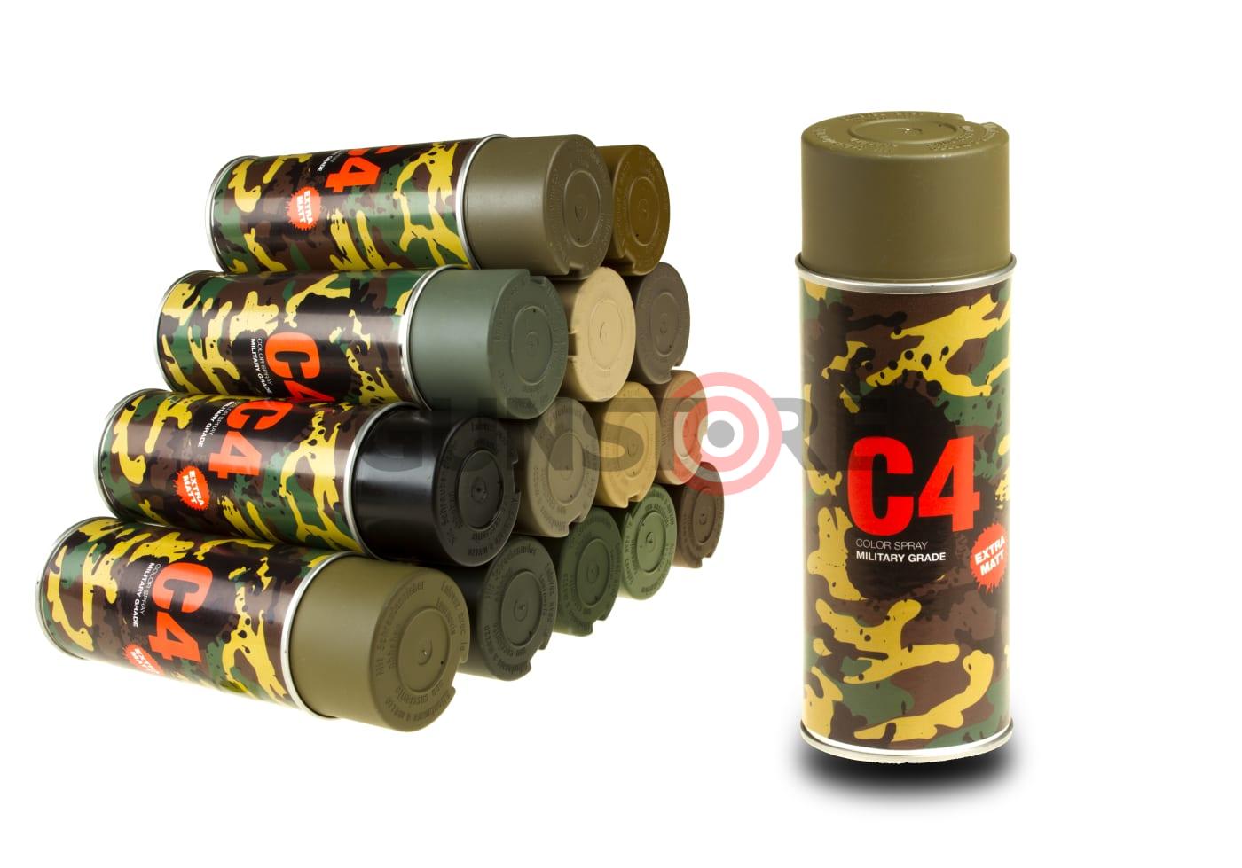 C4 Mil Grade Color Spray RAL 6040