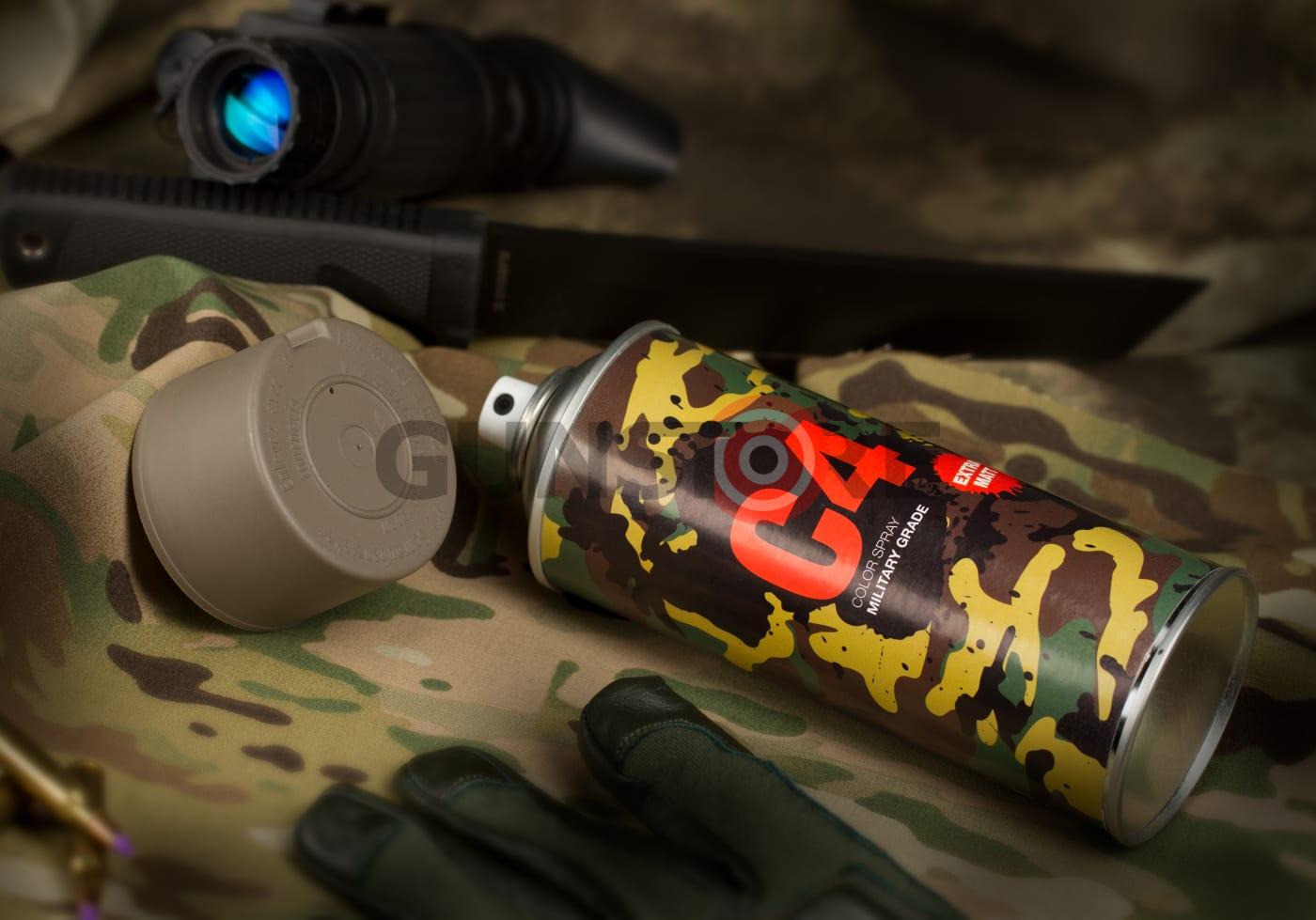 Fotografia: C4 Mil Grade Color Spray RAL 7050