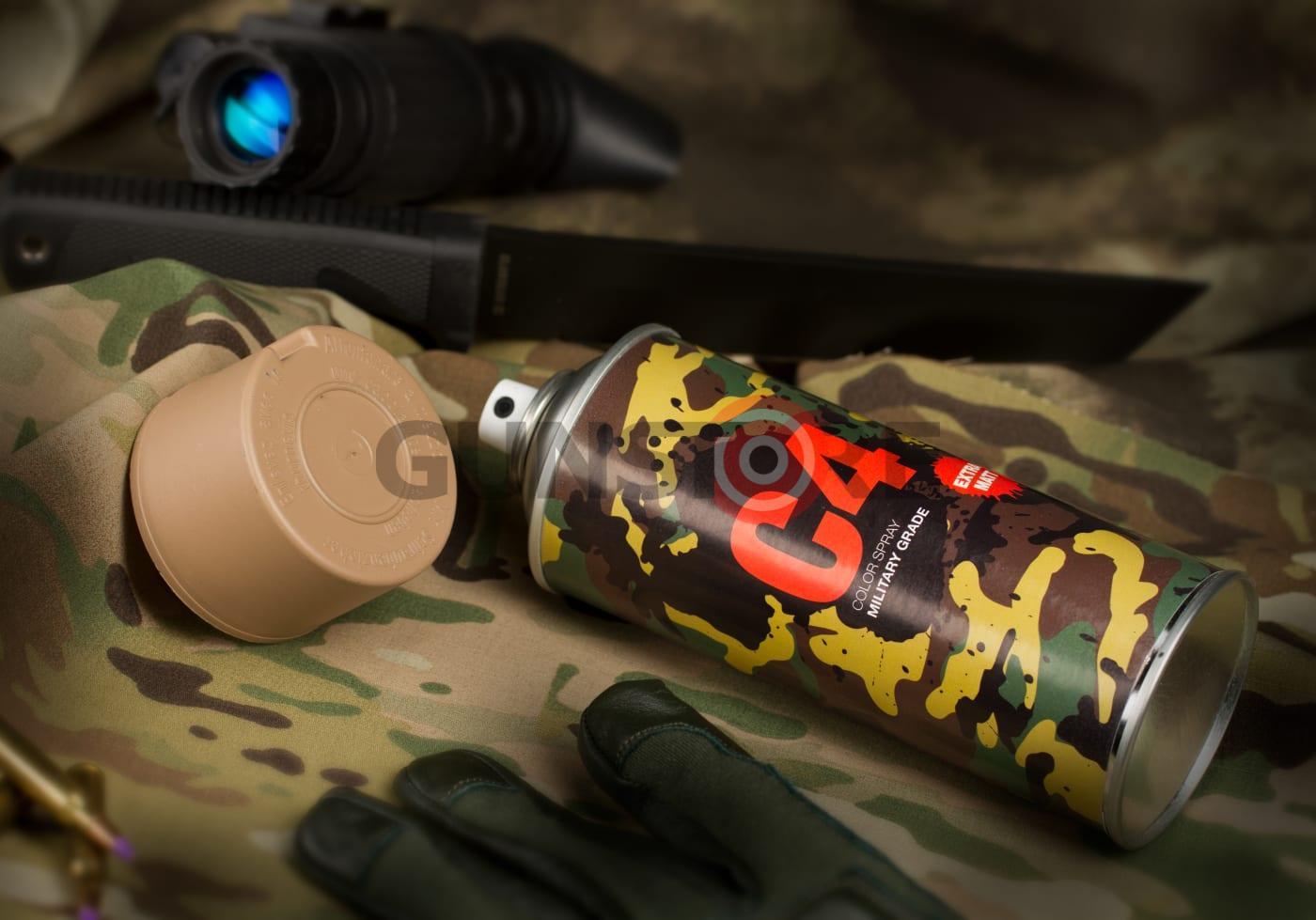 Fotografia: C4 Mil Grade Color Spray RAL 8031