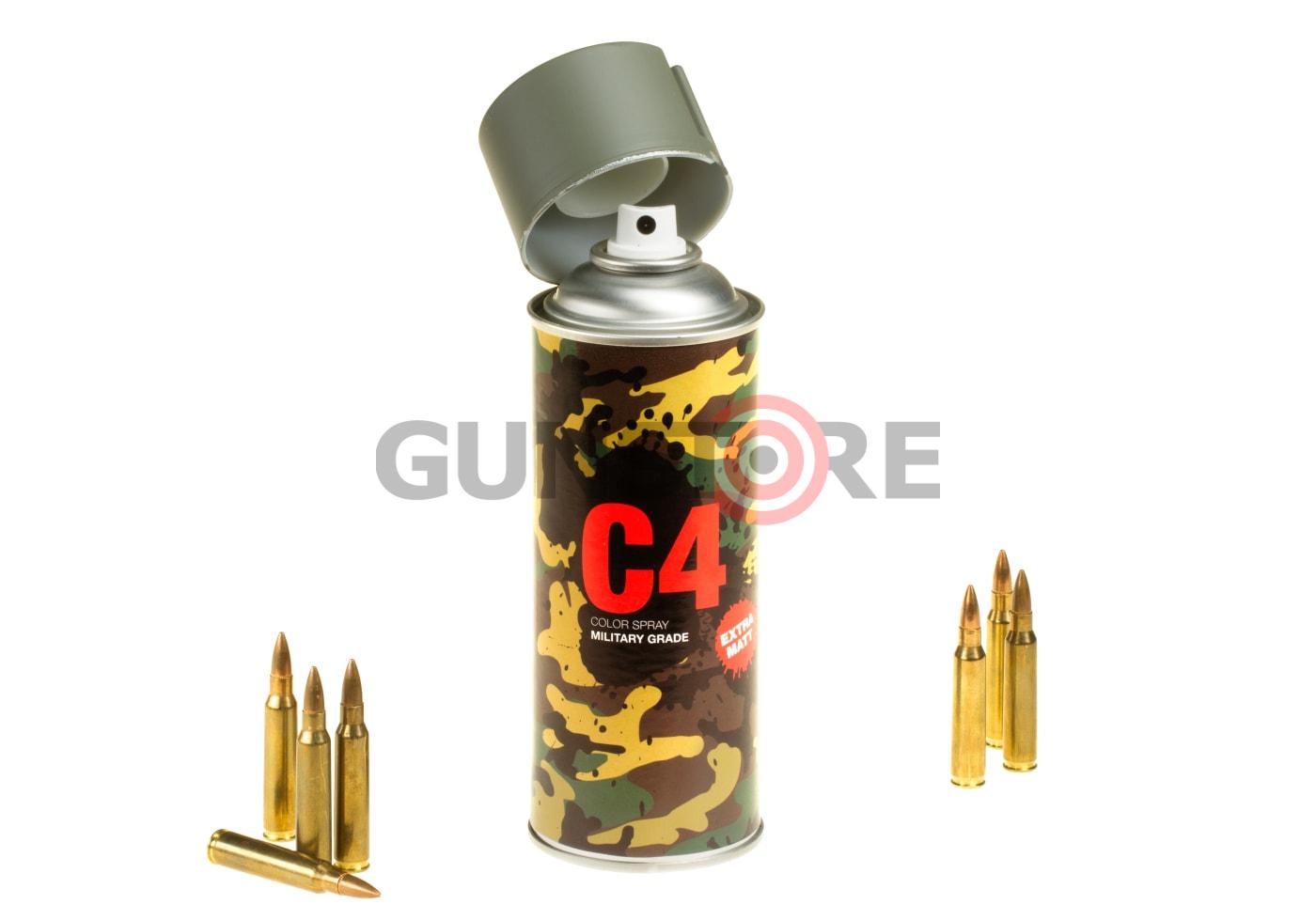 Fotografia: C4 Mil Grade Color Spray Foliage Green