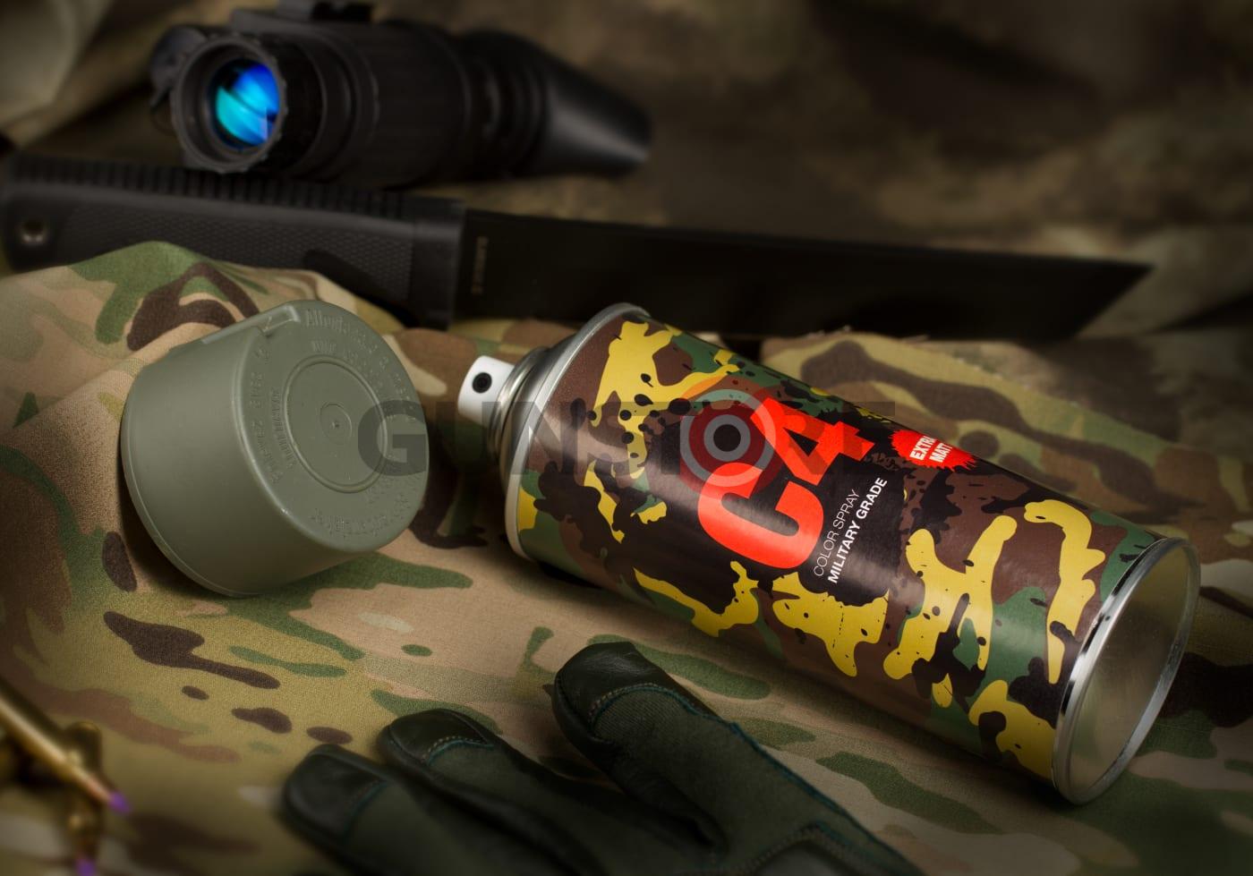 Fotografia: C4 Mil Grade Color Spray Foliage Green