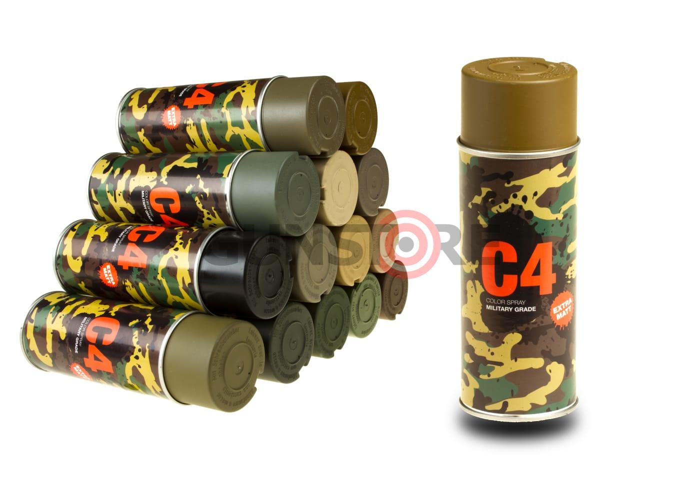 C4 Mil Grade Color Spray Coyote