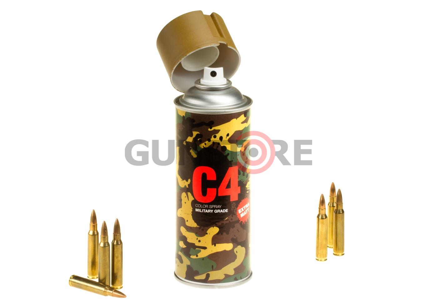 Fotografia: C4 Mil Grade Color Spray Coyote