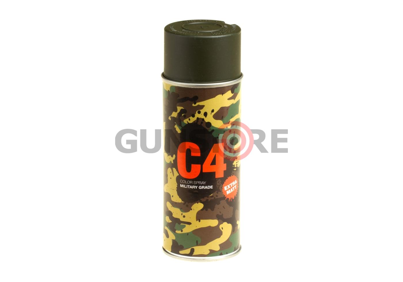 Fotografia: C4 Mil Grade Color Spray OD Green