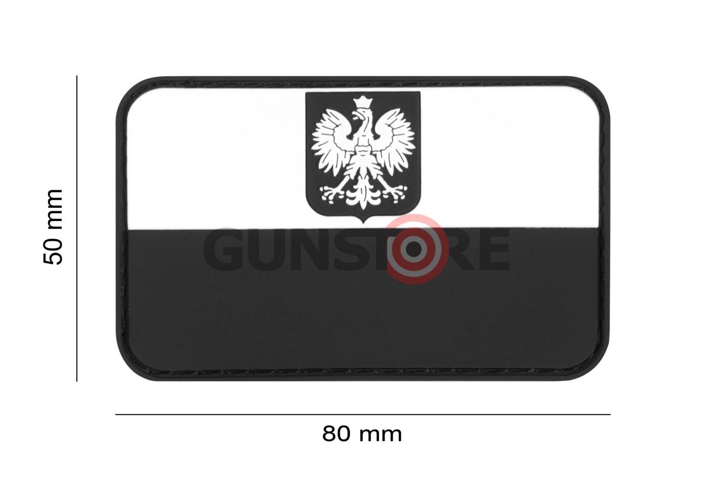 Fotografia: Poland Flag Rubber Patch