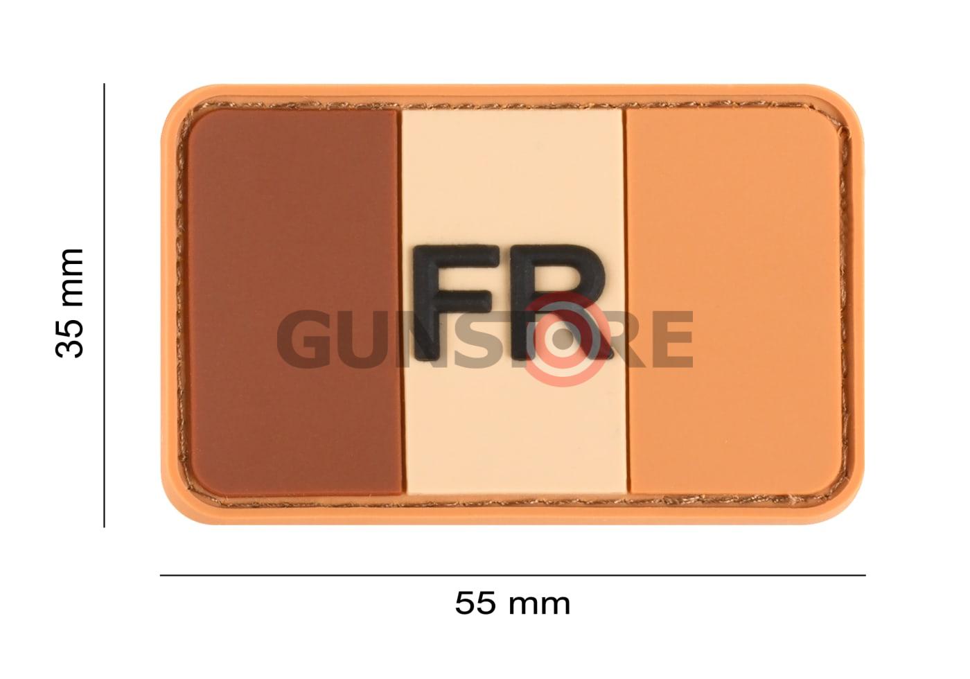 Fotografia: France Flag Rubber Patch