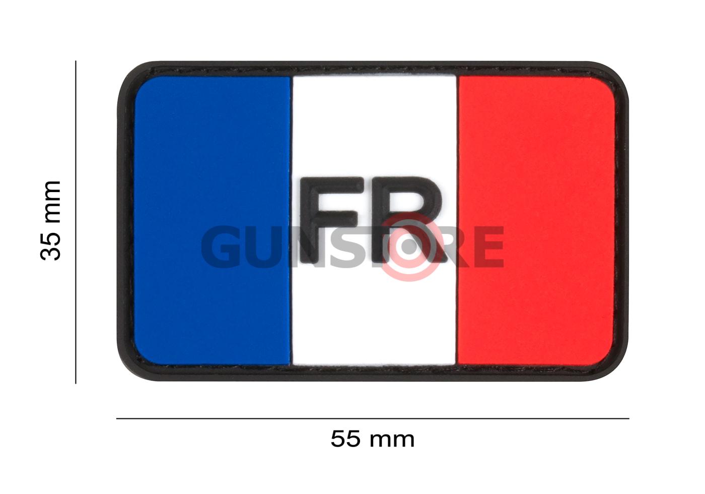 Fotografia: France Flag Rubber Patch