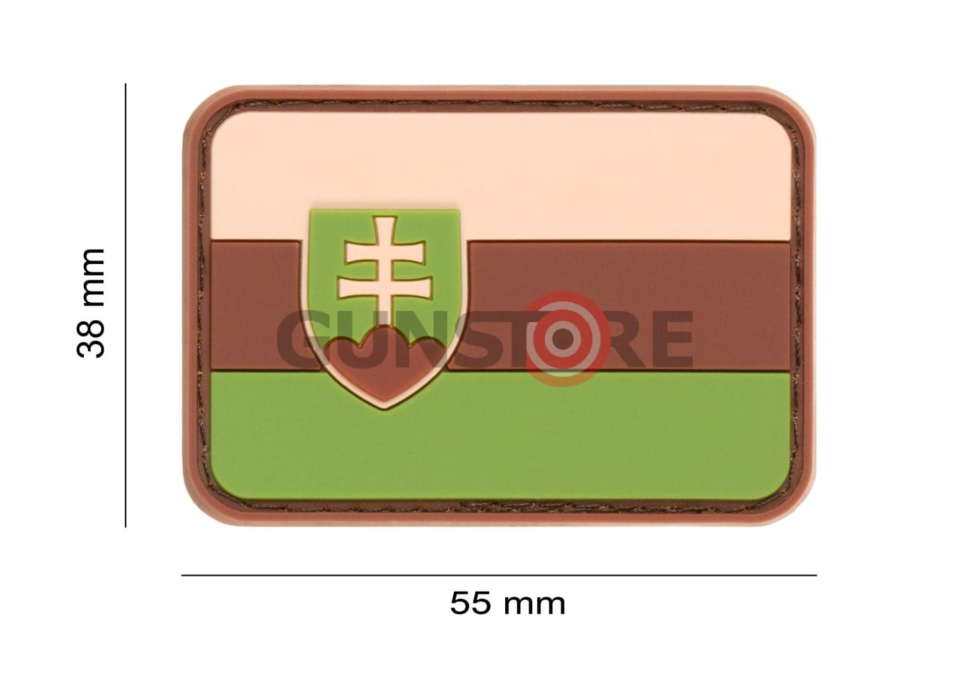 Fotografia: Slovakia Flag Rubber Patch