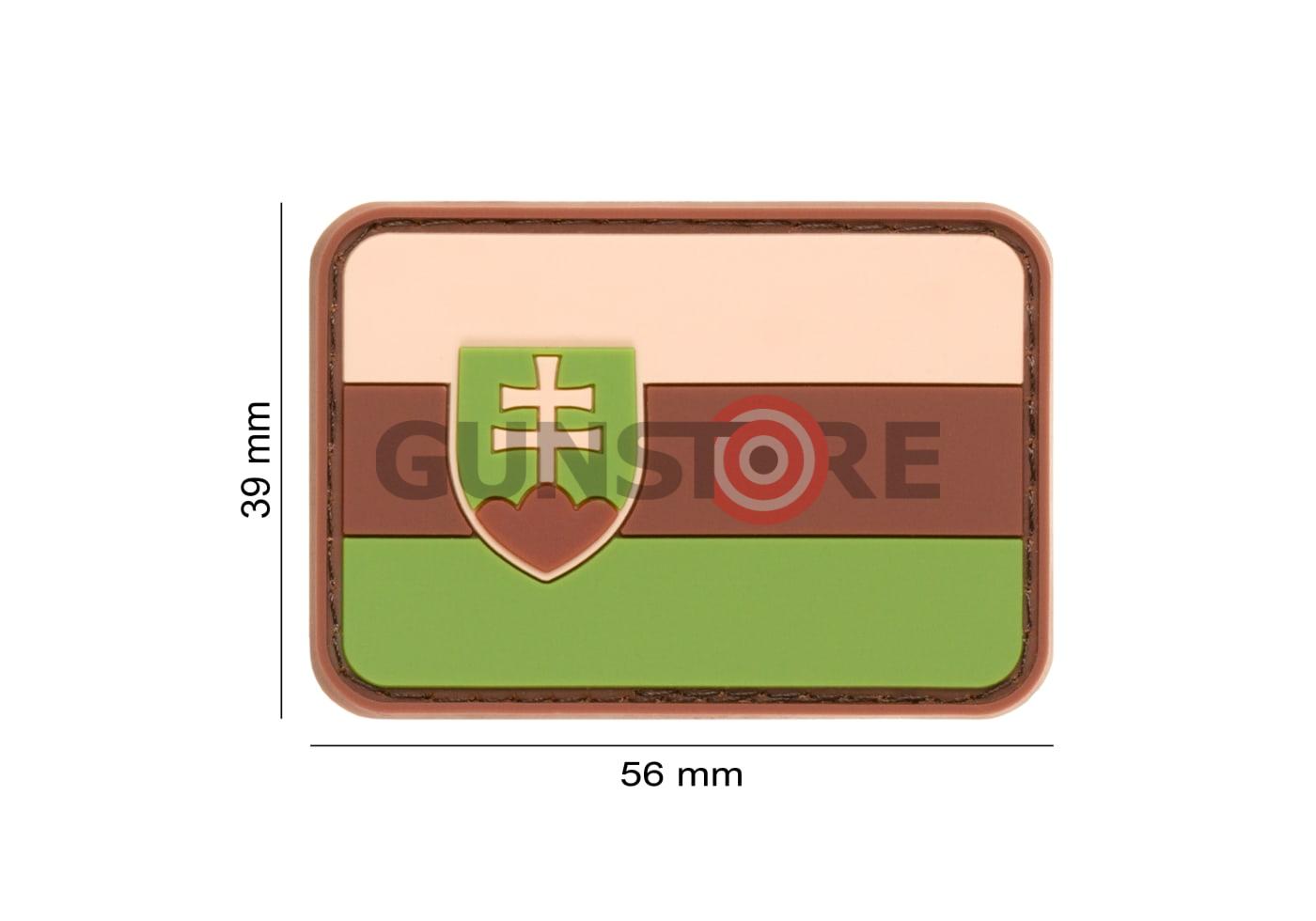 Fotografia: Slovakia Flag Rubber Patch