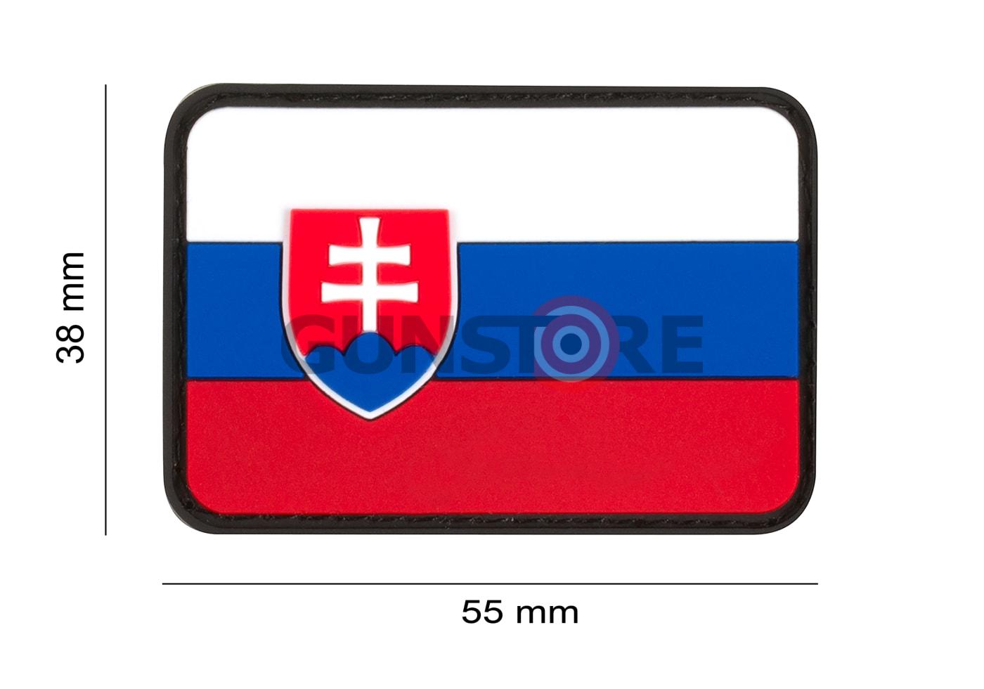Fotografia: Slovakia Flag Rubber Patch