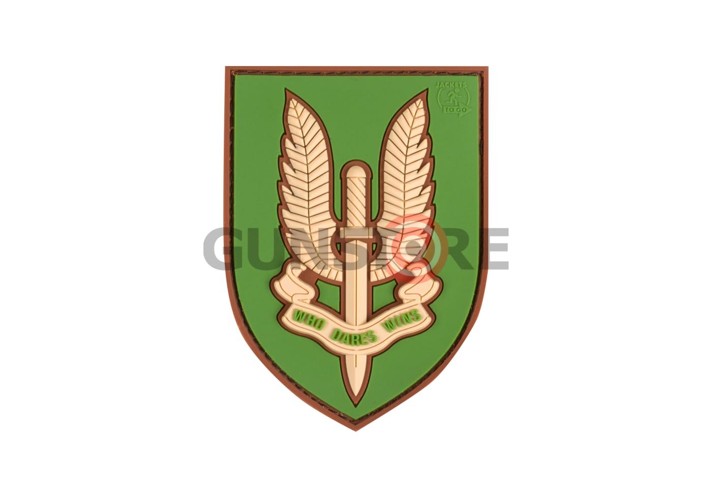 SAS Rubber Patch Green