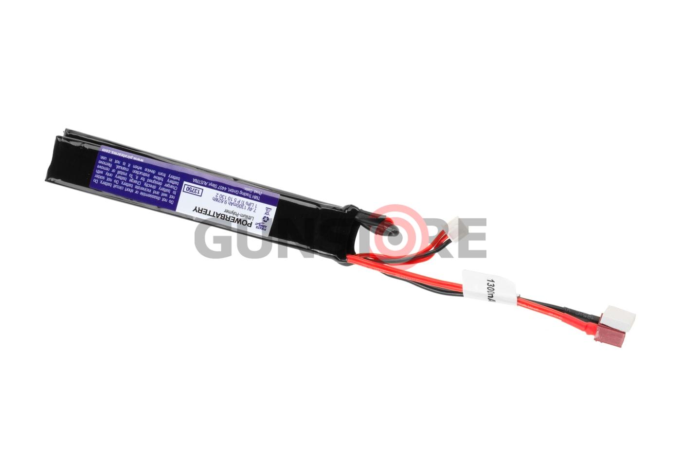 LiPo 7.4V 1300mAh 20C Twin Type T-Plug