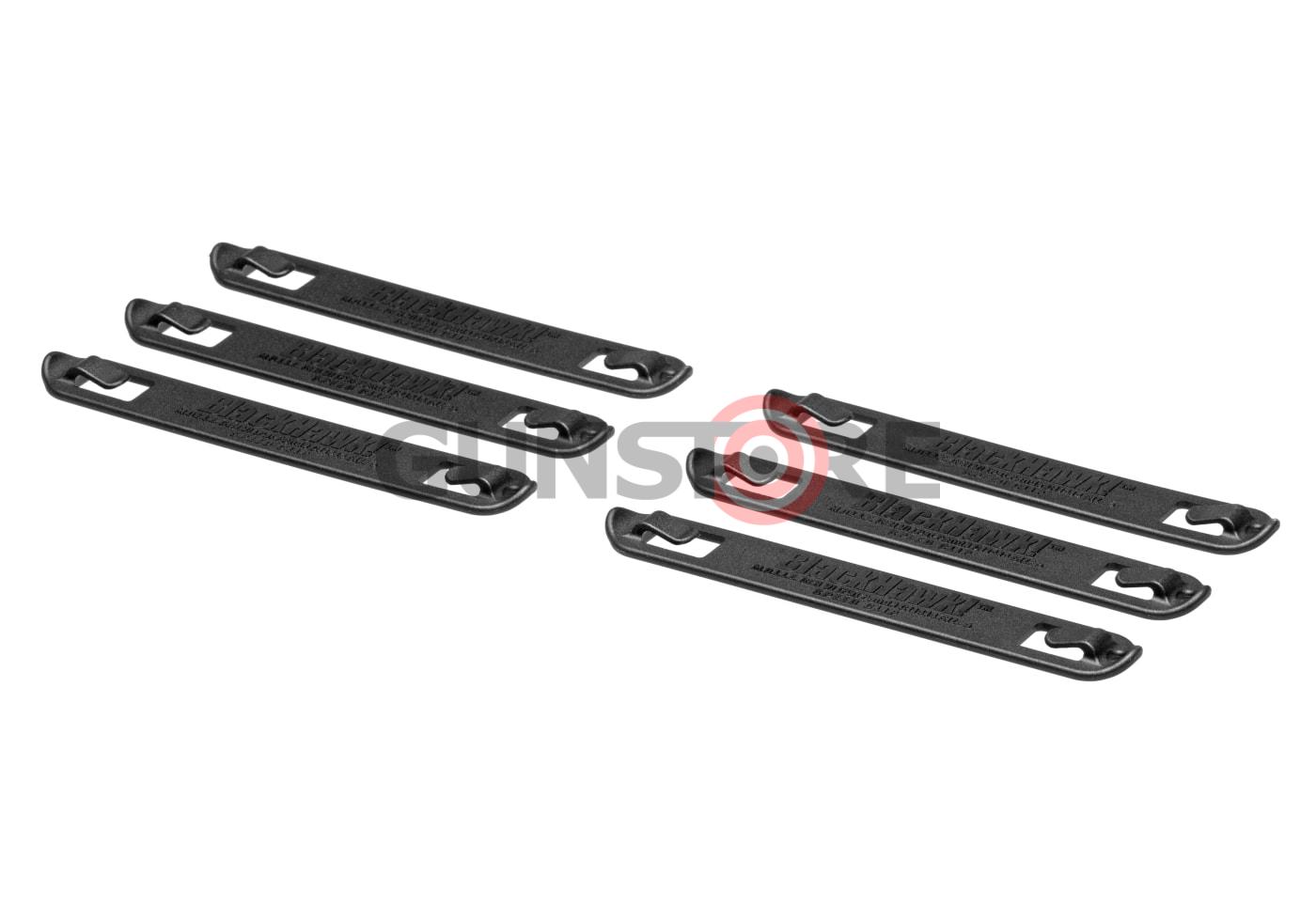 5 Inch Speed Clips 6pcs Black
