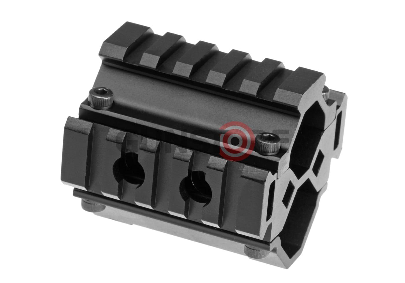 Triple Rail Shotgun Barrel Mount 5-Slot
