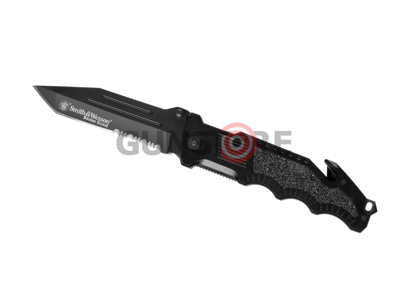 Fotografia: Border Guard SWBG2TS Serrated Tanto Folder