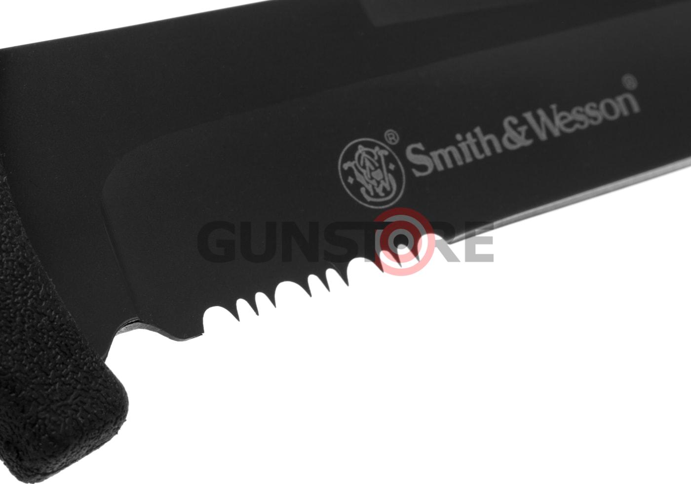 Fotografia: SW7S Fixed Blade Serrated Tanto