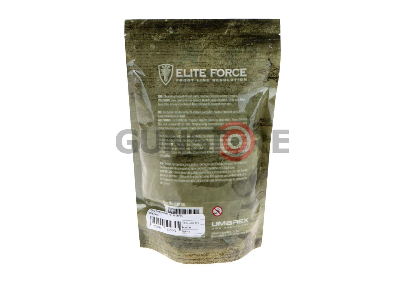 Fotografia: 0.25g Premium Selection 2500rds