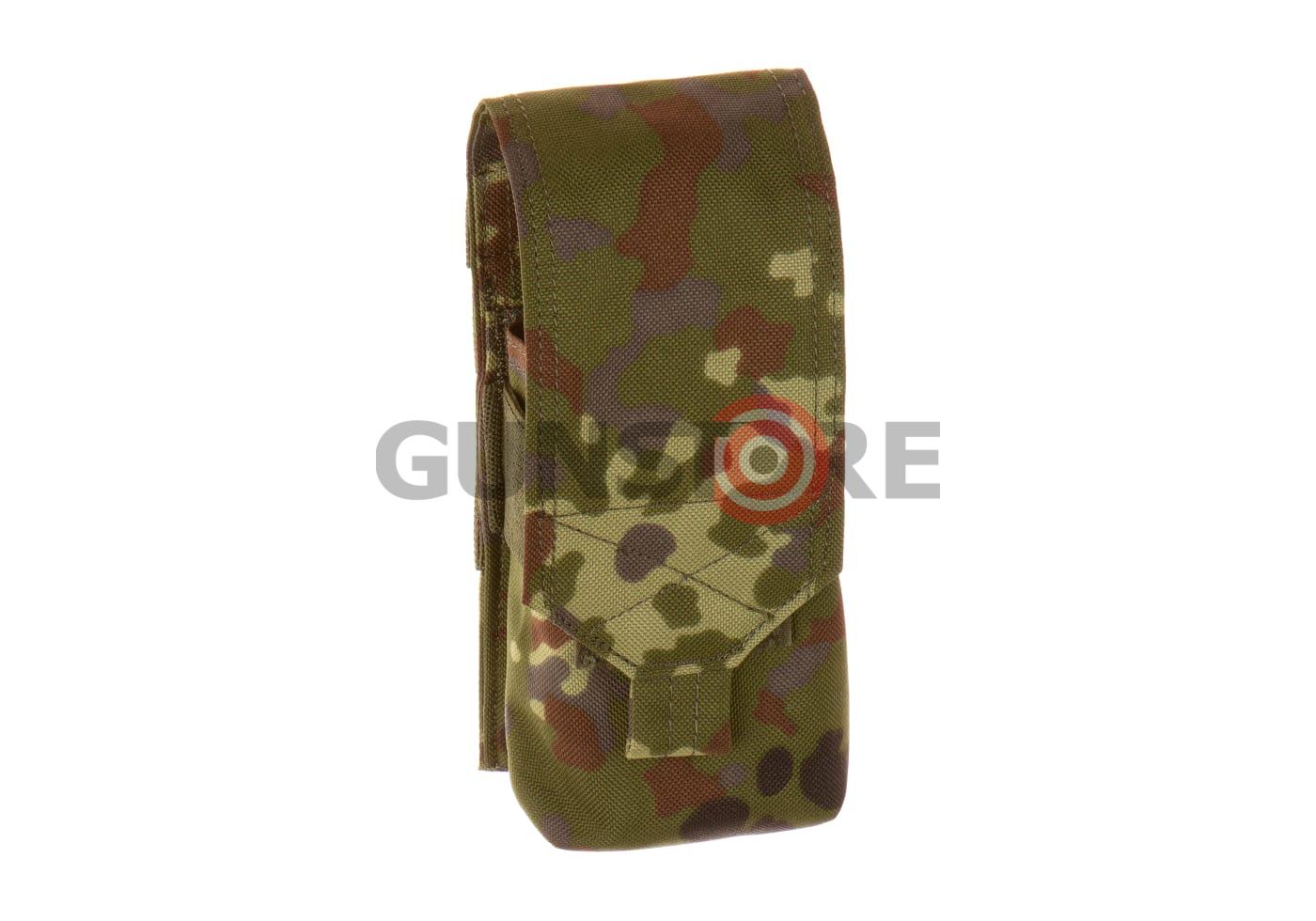 5.56 1x Double Mag Pouch Flecktarn