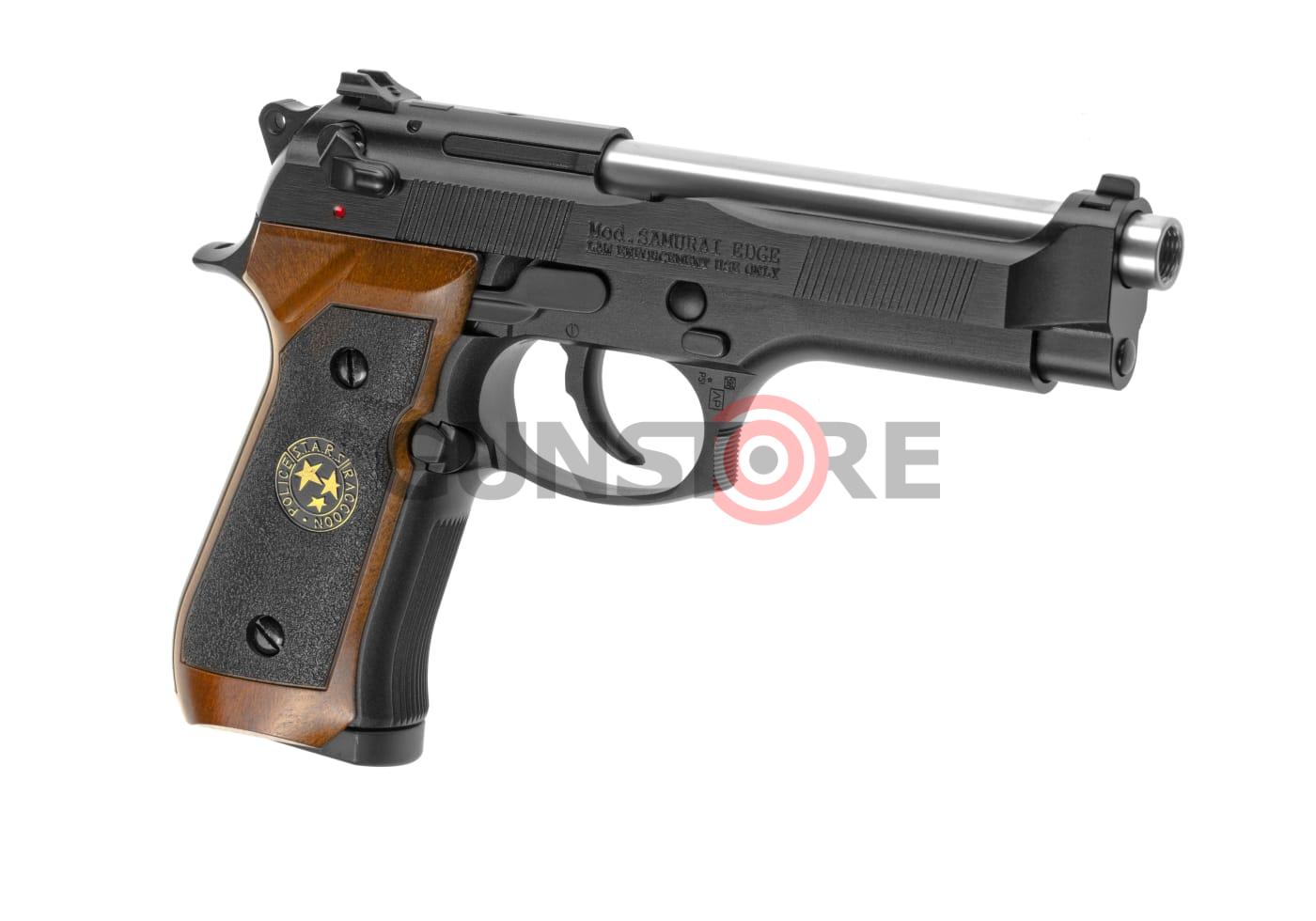 M92 Samurai Edge Biohazard Full Metal Co2 Black