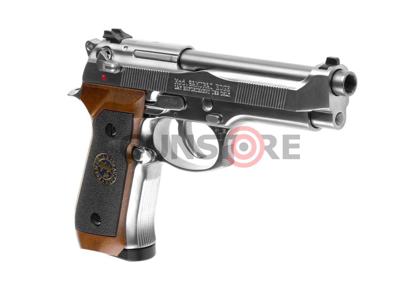 M92 Samurai Edge Biohazard Full Metal Co2 Silver