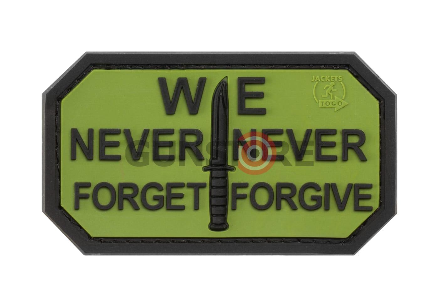 Never Forget Rubber Patch