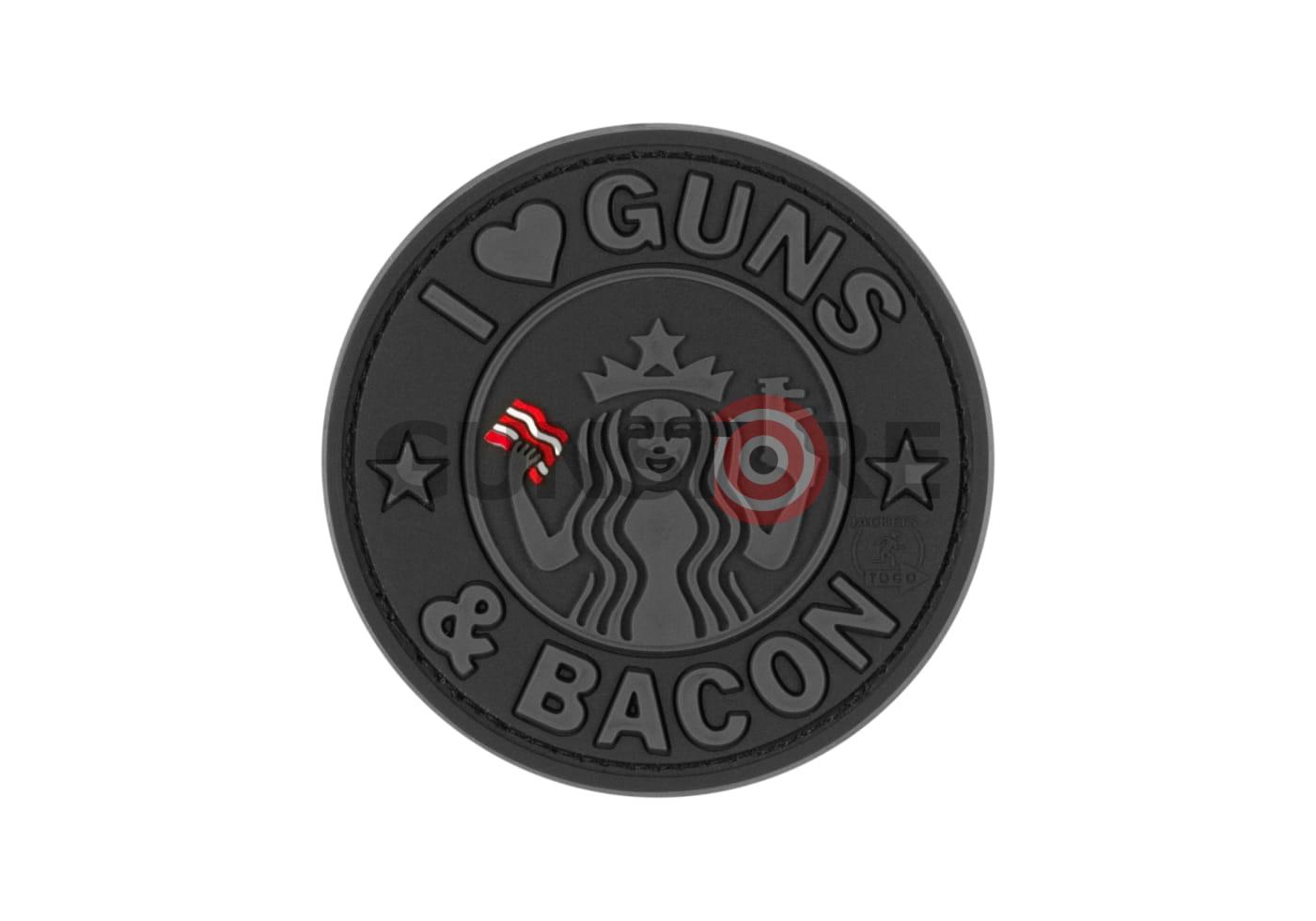 Guns and Bacon Rubber Patch Blackops