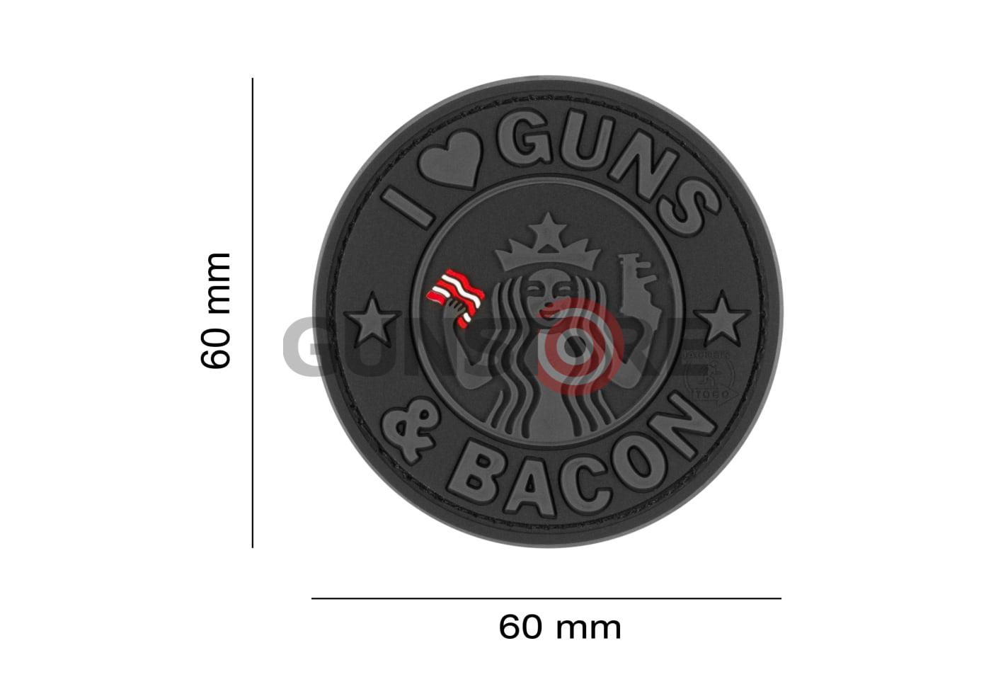 Fotografia: Guns and Bacon Rubber Patch