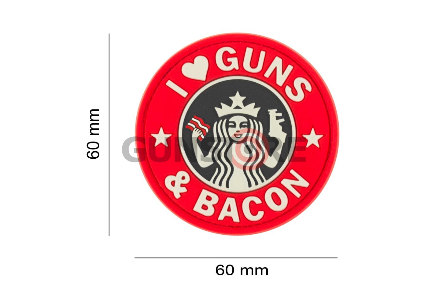 Fotografia: Guns and Bacon Rubber Patch