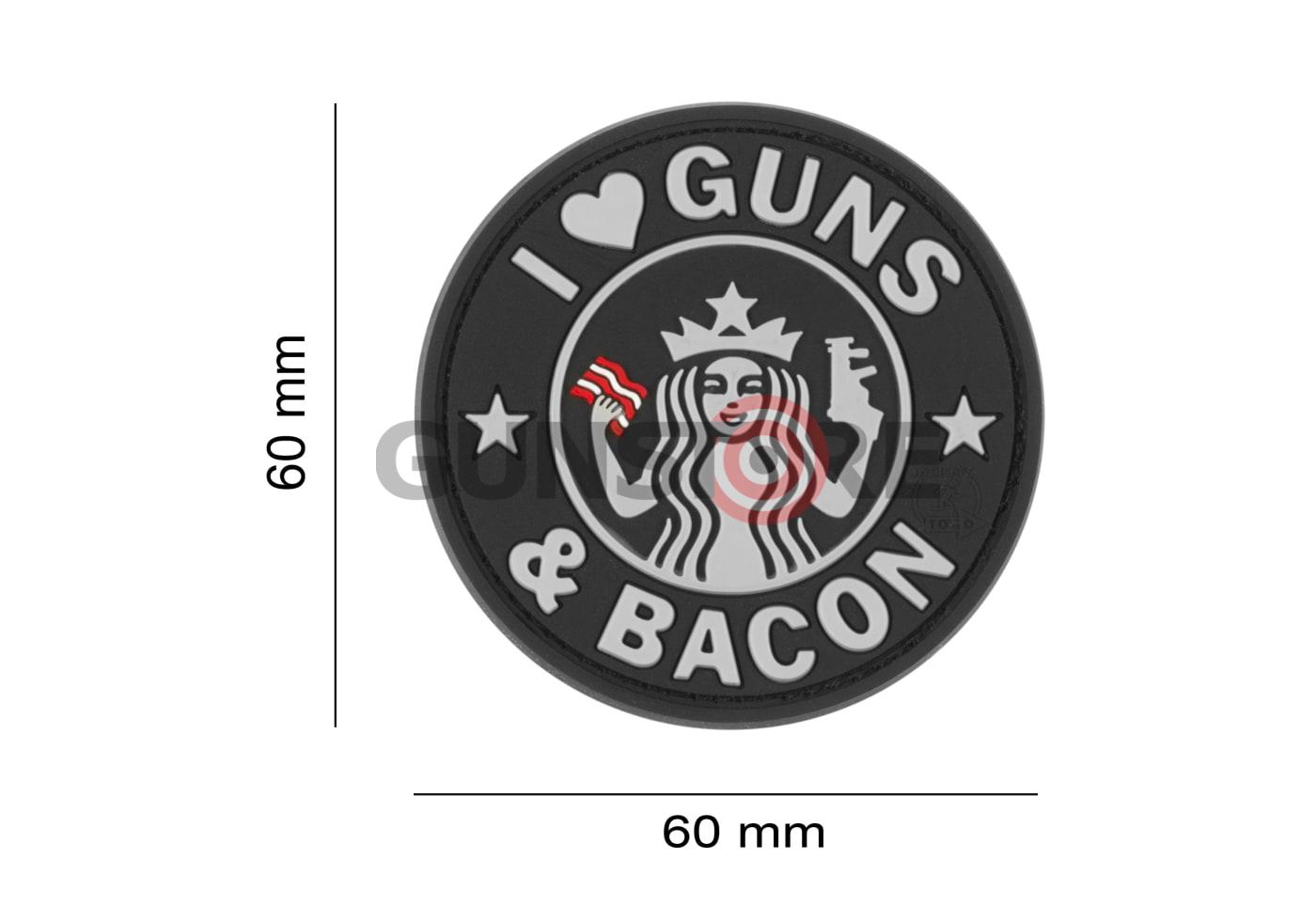 Fotografia: Guns and Bacon Rubber Patch