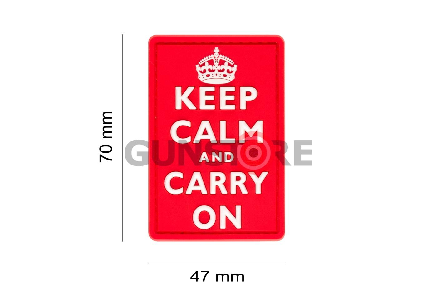 Fotografia: Keep Calm Rubber Patch