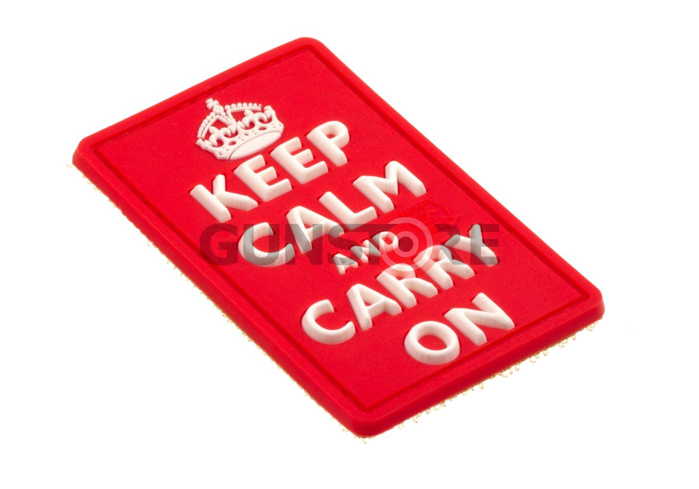 Fotografia: Keep Calm Rubber Patch