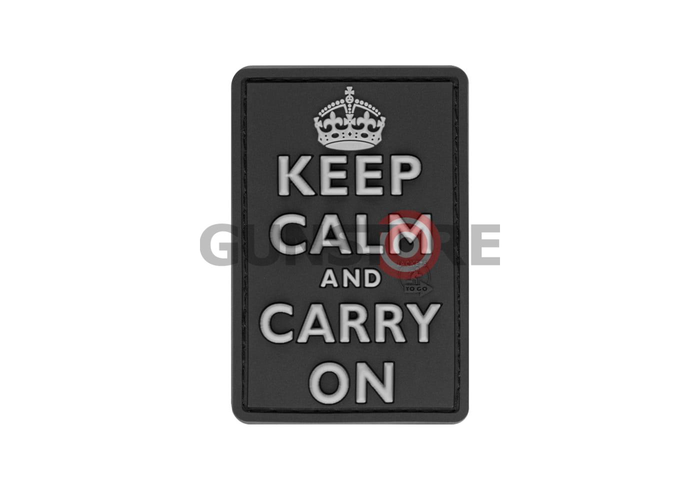 Keep Calm Rubber Patch