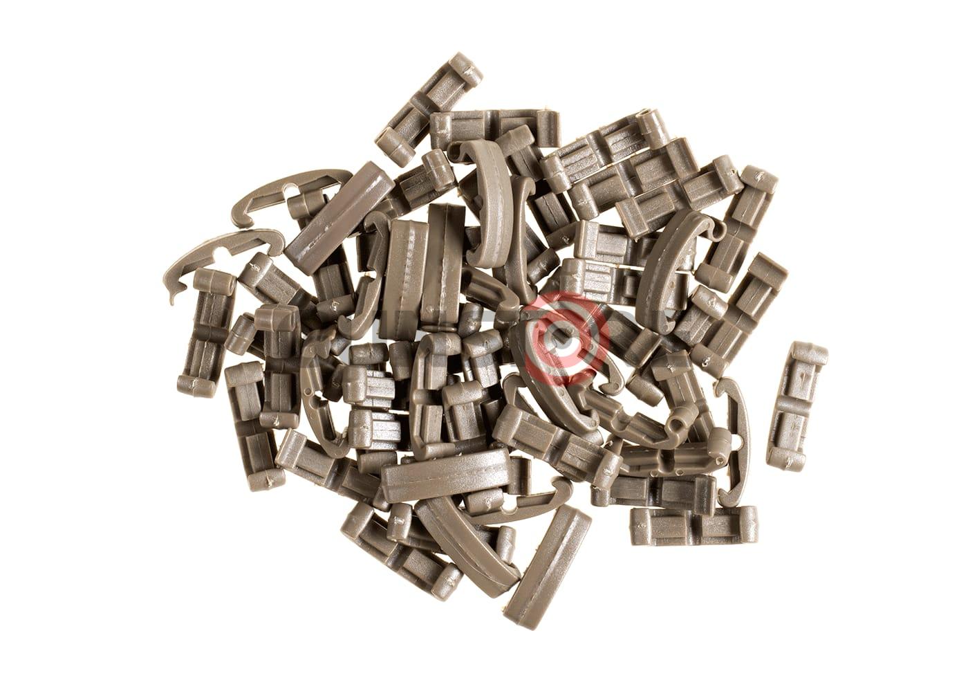 Index Clips 60pcs Dark Earth