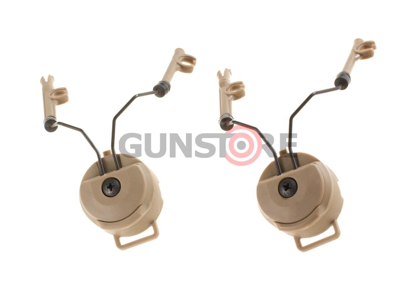 Rail Adapter for Comtac Headsets Dark Earth