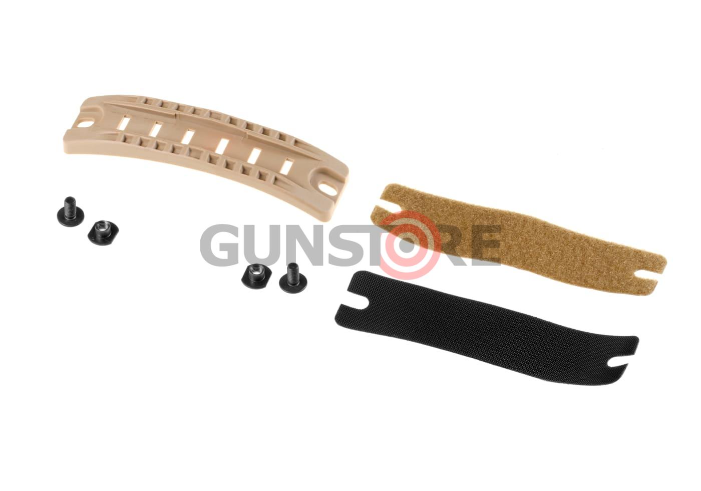 Helmet Middle Rail Set Dark Earth