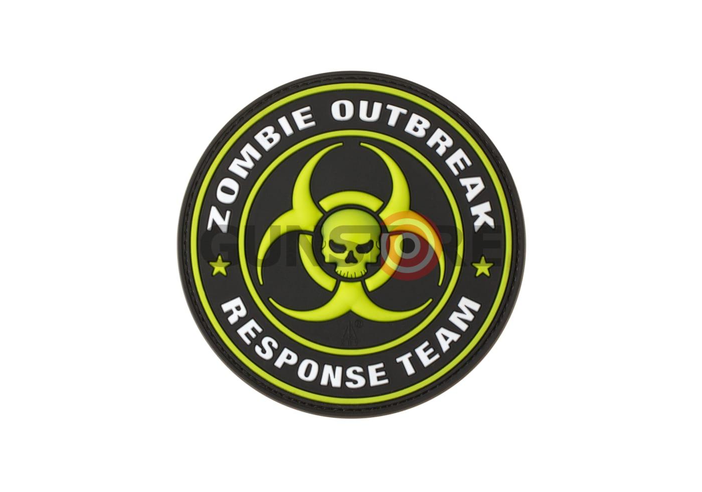 Zombie Outbreak Rubber Patch
